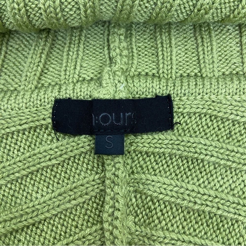 Revolve H:ours Loren Turtleneck Shrug in Olive Green Size S - Picture 6 of 6